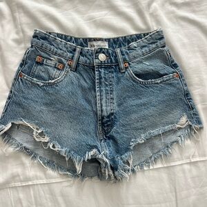 ZARA denim shorts